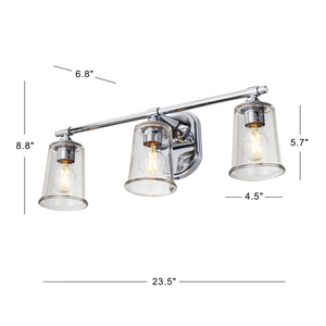 Louisa 3-Light Bell Vanity Light