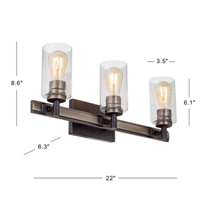 Worthington 3-Light Vanity Light